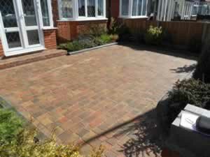 Newly washed & sealed patio will stay looking great for years