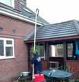 even hard to reach gutters can be emtied with ease